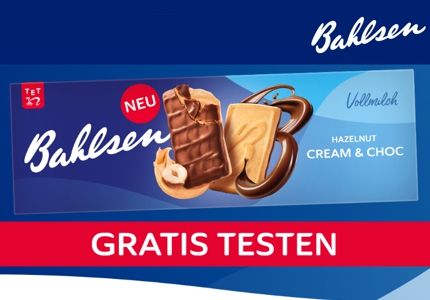 Logo Bahlsen Hazelnut Cream & Choc 2026 - gratis testen