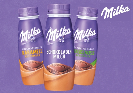 Logo Milka Schokoladenmilch 2026 - gratis testen