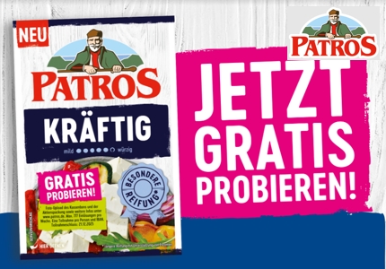 Logo Patros Kräftig 2025 - Cashback