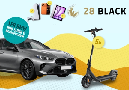 Logo 28 Black 07.2026 - Gewinnspiel