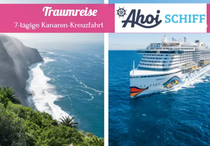 Ahoi Schiff Kanaren-Kreuzfahrt - Gewinnspiel