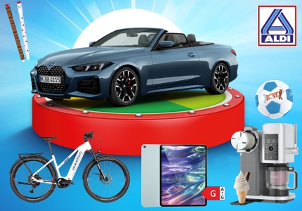 Logo Aldi Nord Sommerfreude 2026 - Gewinnspiel