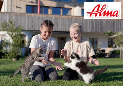 Logo Alma Familien-Urlaube am Bauernhof 2026 - Gewinnspiel