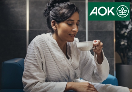 Logo AOK Baden-Württemberg Wohlfühl-Auszeit 08.2026 - Gewinnspiel
