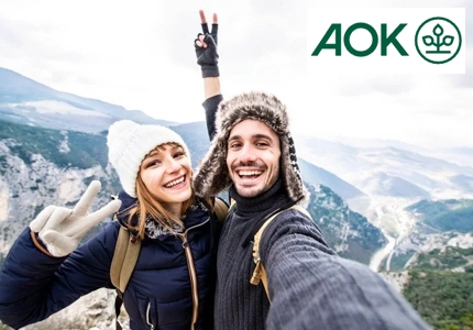 Logo AOK Bayern Quartalsgewinnspiel 4 2026 - Gewinnspiel
