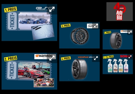 Logo Autobild Sportscars des Jahres 2026 - Gewinnspiel