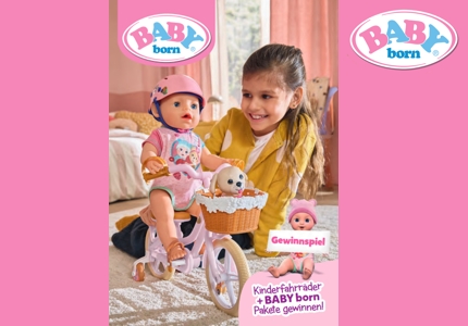 Logo Baby Born 2026 - Gewinnspiel