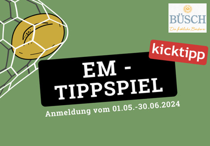 Büsch EM-Tippspiel 2024 - Gewinnspiel