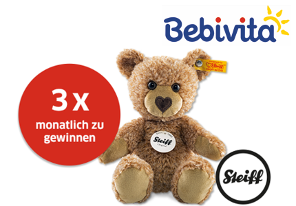 Bebivita Steiff-Teddybären Gewinnspiel