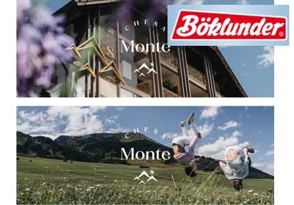 Logo Böklunder Familien-Aktivurlaub im Superior Hotel Chesa Monte 2026 - Gewinnspiel
