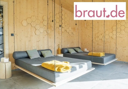 Logo Braut.de Boutiquehotel Amrai 2026 - Gewinnspiel