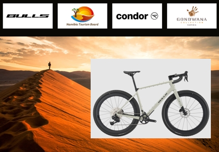 Logo Bulls Bikes Ride Namibia 2026 - Gewinnspiel