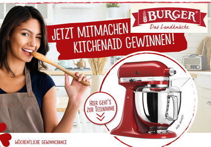 Burger Knäcke Kitchenaid 2024 - Gewinnspiel