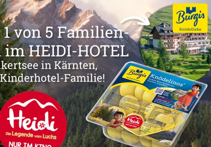 Burgis Familienurlaub in Kärnten 2025 - Gewinnspiel