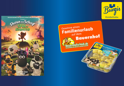 Logo Burgis Familienurlaub auf Bauernhof 2026 - Gewinnspiel