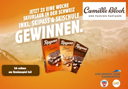 Logo Camille Bloch Ragusa 2025 - Gewinnspiel