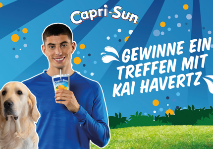 Capri-Sun Treffen mit Kai Havertz - Gewinnspiel