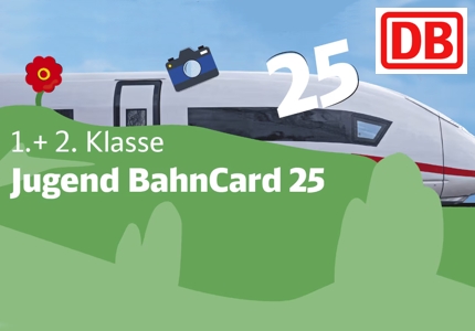 Logo DB Jugend BahnCard 25 2026 - Gratisprobe