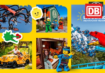 Logo DB Familienabenteuer im Legoland 2026 - Gewinnspiel