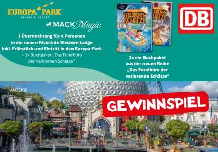 Logo DB Europa Park 07.2026 - Gewinnspiel
