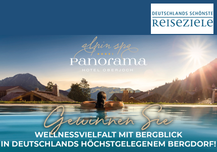 Deutschlands schönste Reiseziele Bergdorf 2024 - Gewinnspiel