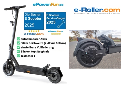 Logo e-roller ePowerfun epf-2 Pro 2026 - Gewinnspiel
