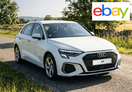 Logo ebay Audi A3 Sportback 2026 - Gewinnspiel