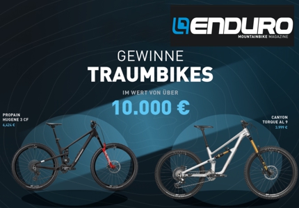 Logo Enduro Leserumfrage 2026 - Gewinnspiel