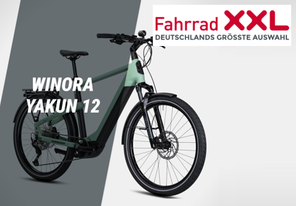 Fahrrad-XXL Winora Yakun 12 - Gewinnspiel