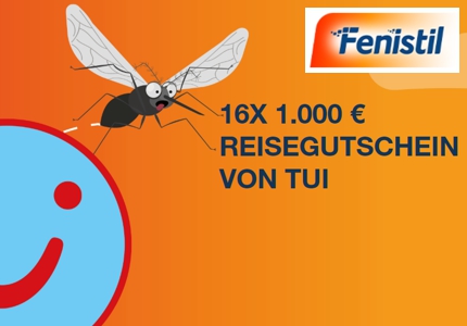 Logo Fenistil Reisegutscheine 2026 - Gewinnspiel