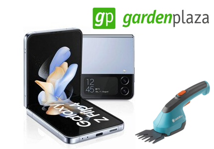 gardenplaza Galaxy Z Flip4 - Gewinnspiel