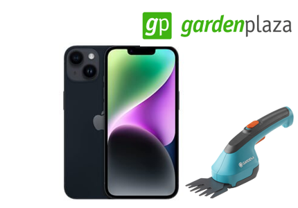 Gardenplaza Apple iPhone 14 - Gewinnspiel