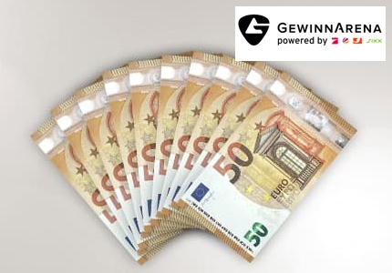 Logo Gewinnarena 500 Euro 2026 - Gewinnspiel