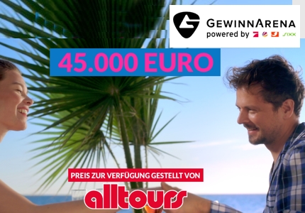 Logo Gewinnarena the Taste 45.000 Euro Staffelpreis 2026 - Gewinnspiel