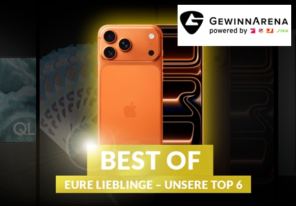 Logo Gewinnarena Apple Iphone Pro Max 2026 - Gewinnspiel