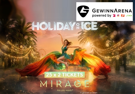 Logo Gewinnarena Holiday on Ice Tickets 2026 - Gewinnspiel