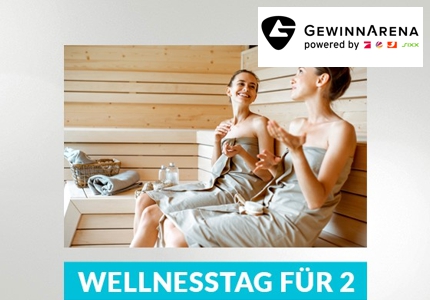 Logo Gewinnarena Jochen Schweizer Wellnesstag 2026 - Gewinnspiel