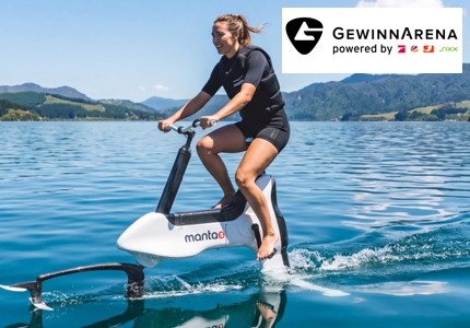 Logo Gewinnarena Manta5 Wasserfahrrad 2026 - Gewinnspiel