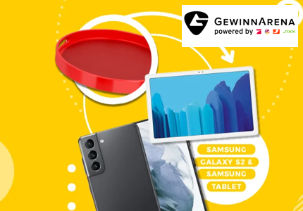 GewinnArena Samsung Galaxy S21 und Samsung Tab A7 Gewinnspiel