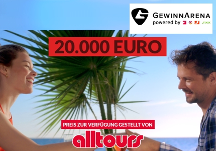Logo Gewinnarena 20.000 Euro 10.2026 - Gewinnspiel