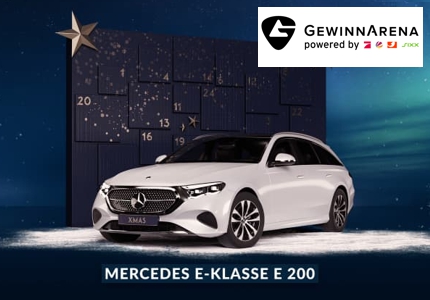 Logo Gewinnarena Mercedes-Benz E-Klasse 2025 - Gewinnspiel