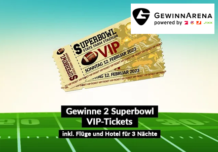 Gewinnarena Superbowl VIP-Tickets - Gewinnspiel
