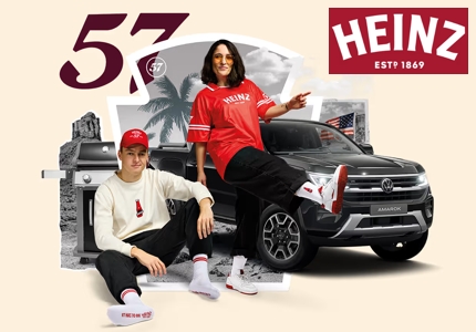 Logo Heinz VW Amarok Pickup 2026 - Gewinnspiel