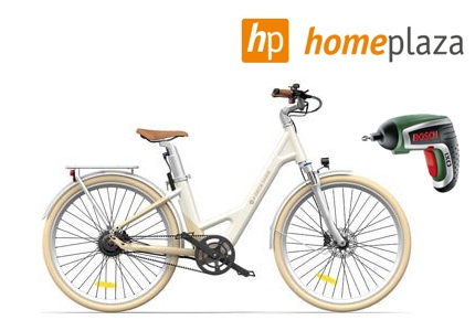 Logo homeplaza ADO Air28 Ultra E-Bike 2026 - Gewinnspiel