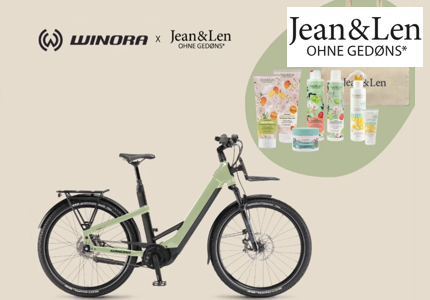 Jean und Len Winora E-Bike 2024 - Gewinnspiel