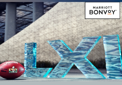 Logo Marriott Bonvoy Super Bowl LXI 2026 - Gewinnspiel