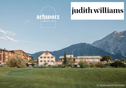 Logo Judith Williams Wellnessurlaub 2026 - Gewinnspiel