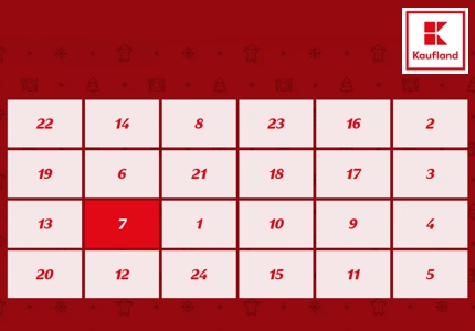 Logo Kaufland Adventskalender 2025 - Gewinnspiel