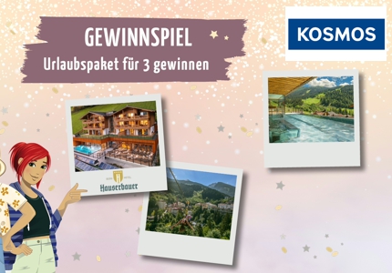 Logo Kosmos Power-Abenteuer 2026 - Gewinnspiel