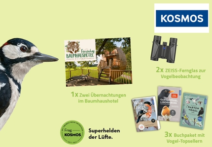 Logo Kosmos Natur-Abenteuer 2026 - Gewinnspiel
